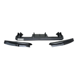 Carbon Fiber 3D Style Rear Diffuser Corner Extensions for BMW G80 M3 G82 M4