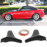2000-2009Â Honda S2000 OE Style Black Side Skirt Strakes PU