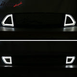 2015-2017Â Ford Mustang Front Upper Mesh Grille Smoked DRL Turn Signal