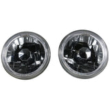 Universal 2PCS 5" Round Headlights Conversion Semi Sealed White LED