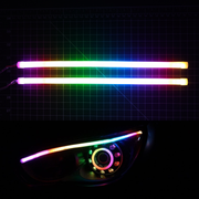 Universal Flexible Multicolor DRL Tube Strips | RGBW & Flow Series