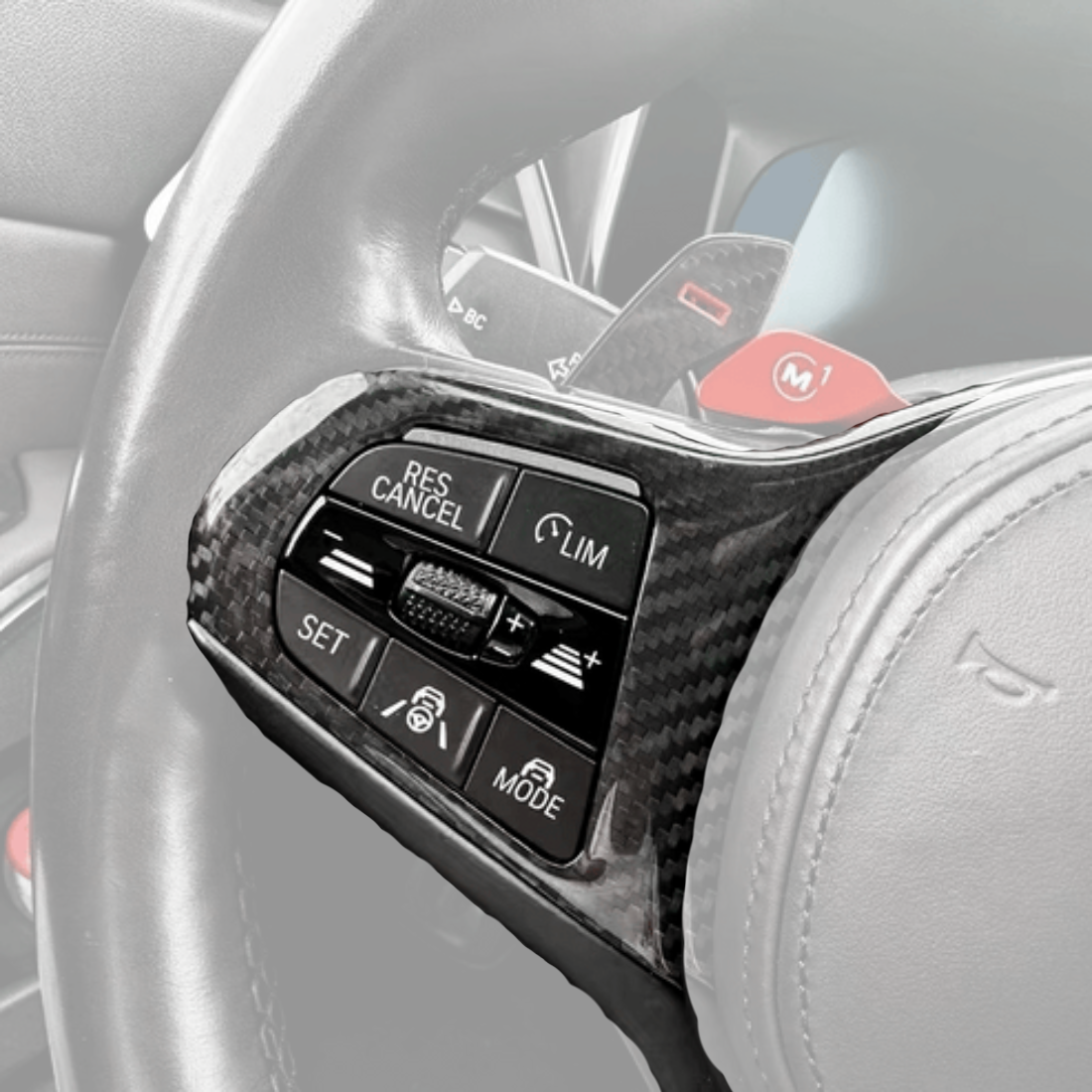 BMW 3/4 Series G80/G81/G82/G83/G87 Carbon Fiber Paddle Shifters (2021+)