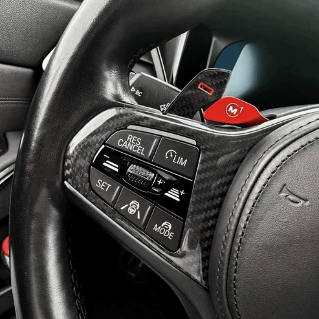 BMW 3/4 Series G80/G81/G82/G83/G87 Carbon Fiber Paddle Shifters (2021+)
