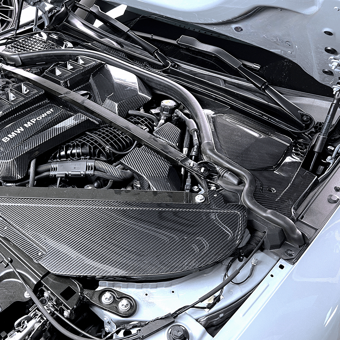BMW 3/4 Series G80/G81/G82/G83/G87 Carbon Fiber ECU Cover (2021+)