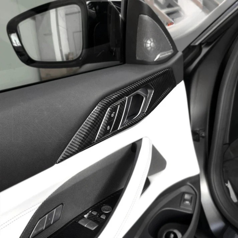 BMW 4 Series G82 G22 Carbon Fiber Interior Door Trim Set (2021+)