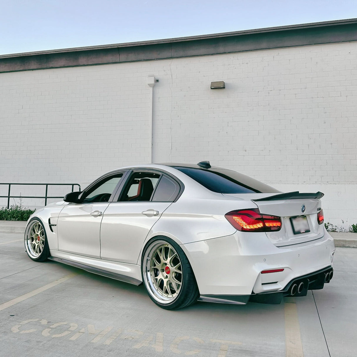 Carbon Fiber Rear Trunk Spoiler for BMW F30 3 Series & F80 M3 Sedan (2013–2019)