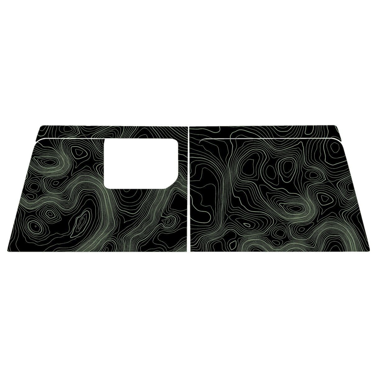 Topo Cargo Area Overlay Kit Part 1 (Printed Series) - 2021+ Bronco 4 Door