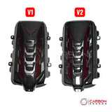 C8 Corvette Stingray Carbon Fiber Engine Cover | Direct OEM Replacement (2020–2026)