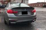 2014-2020 BMW M3 F80 M4 F82 VA Style Carbon Fiber Rear Diffuser and  Lip