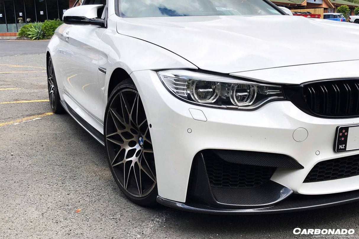2014-2020 BMW M3 F80 M4 F82 VA Style Carbon Fiber Side Skirts