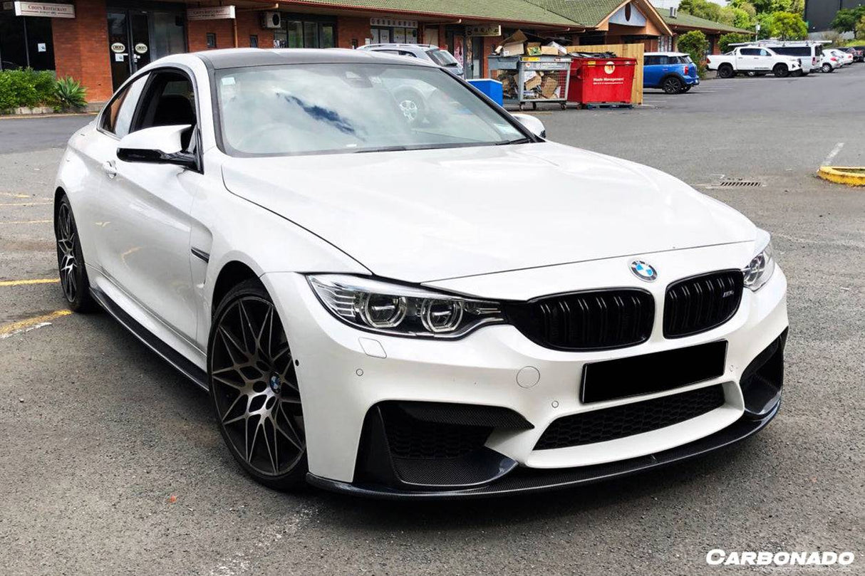 2014-2020 BMW M3 F80 M4 F82 VA Style Carbon Fiber Side Skirts