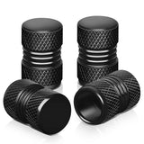 Valve Caps - Two Grip Top/Bottom Design - Black