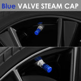 RT 046 Full Cut Blue Valve Caps