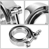 2" V-Band Clamp & Flange Set Stainless Steel Exhaust Piping