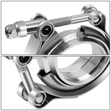 2.5" V-Band Clamp & Flange Set Stainless Steel Exhaust
