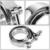 2.5" V-Band Clamp & Flange Set Stainless Steel Exhaust
