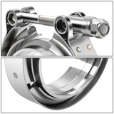 3" V-Band Clamp & Flange Set Stainless Steel