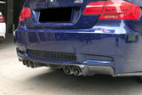 2008-2012 BMW M3 E92 E93 VA Style Carbon Fiber Rear Lip