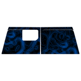 Topographic Map Premium Print Vinyl Rolls (3' or 6') - Matte Finish