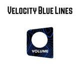 Topographic Volume Button Trim Cover - 2024+ Land Cruiser