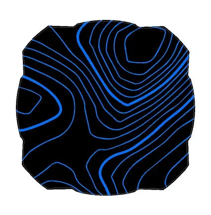 KC HiLITES Flex Era 4 Cover Topo Overlays - Universal