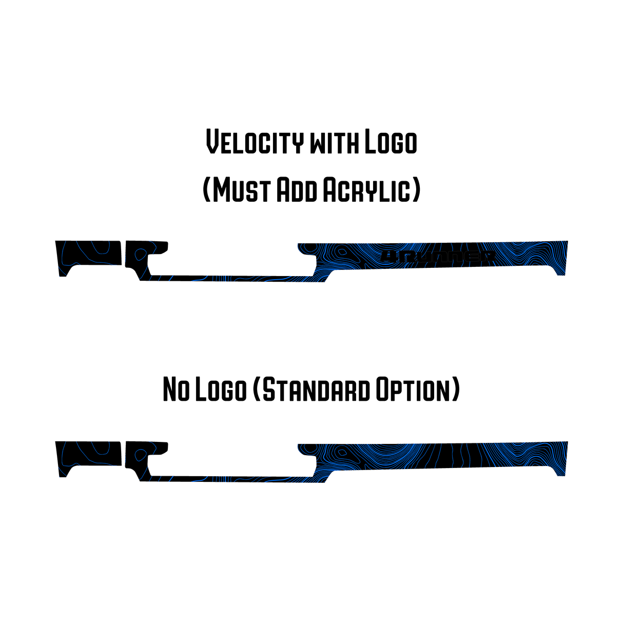 Full Width Topographic Dash Wrap - 2025+ 4Runner