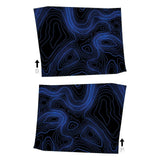 Topographic Interior Door Handle Overlays - 2024+ Land Cruiser