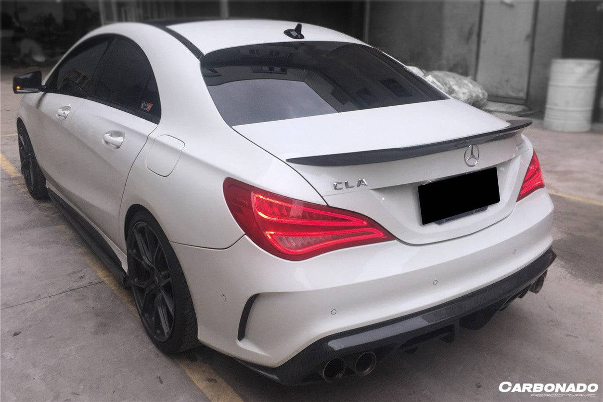 2014-2016 Mercedes Benz W117 CLA Sport CLA45 AMG BS Style Trunk Spoiler