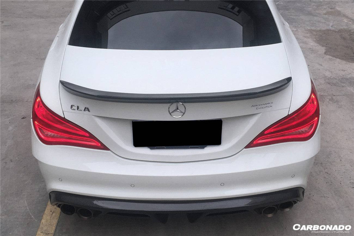 2014-2016 Mercedes Benz W117 CLA Sport CLA45 AMG BS Style Trunk Spoiler