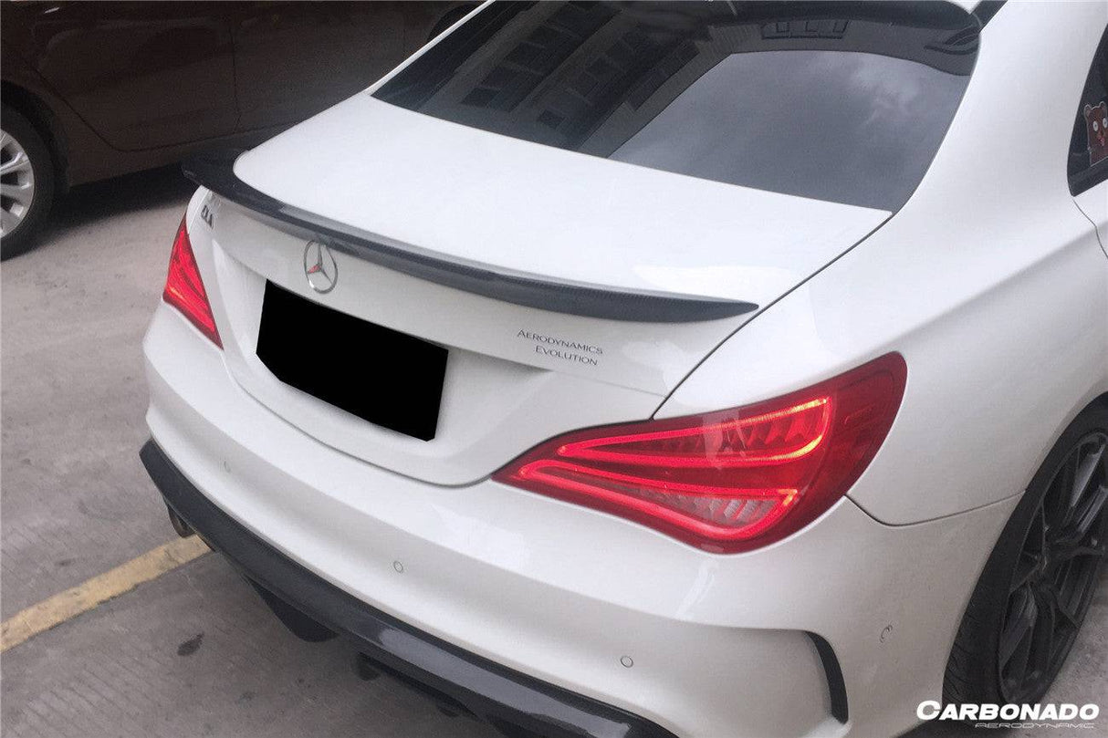 2014-2016 Mercedes Benz W117 CLA Sport CLA45 AMG BS Style Trunk Spoiler