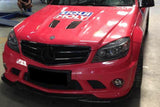 2008-2011 Mercedes Benz W204 C63 AMG BK Style HOOD