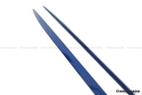 2015-2021 Mercedes Benz W205 C63 S AMG Coupe Carbon Fiber Side Skirts Extension Add On Lip