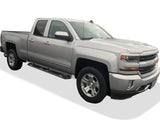 Carbon Steel Both Sides Running Board-A Series Chevy Silverado 1500\Chevy Silverado 1500 LD\Chevy Silverado 2500\Chevy Silverado 3500\GMC Sierra 1500\GMC Sierra 1500 Limited\GMC Sierra 2500\GMC Sierra 3500 WB03AAI5M