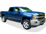 Carbon Steel Both Sides Running Board-A Series 2007-2018 Chevy Silverado/ GMC Sierra 1500 Crew Cab\ 2007-2019 Chevy Silverado/ GMC Sierra 2500 HD/3500 HD Crew Cab\ (Incl. Diesel Models With DEF Tanks\ Not for 07 Classic Model) WB03AJG1M