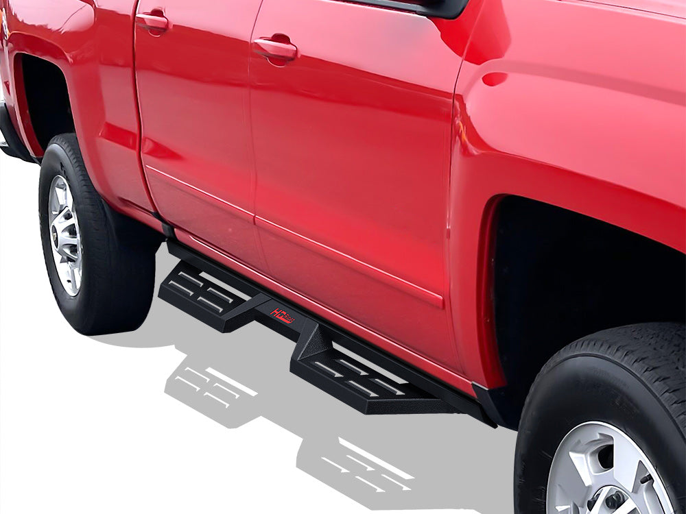 Carbon Steel Both Sides Nerf Bar DS Chevy Sierra 1500\Chevy Sierra 1500 Limited\Chevy Sierra 2500 HD\Chevy Sierra 3500 HD\Chevy Silverado 1500\Chevy Silverado 1500 LD\Chevy Silverado 2500 HD\Chevy Silverado 3500 HD WB03DAI5B