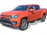 Carbon Steel Both Sides Nerf Bar DS 2015-2026 Chevy Colorado Crew Cab\ 2015-2026 GMC Canyon Crew Cab WB03DAI7B