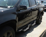 Carbon Steel Both Sides Nerf Bar 2015-2026 Chevy Colorado Crew Cab\ 2015-2026 GMC Canyon Crew Cab WB03NAI7B