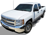 Carbon Steel Both Sides Nerf Bar 2007-2018 Chevy Silverado/ GMC Sierra 1500 Crew Cab\ 2007-2019 Chevy Silverado/ GMC Sierra 2500 HD/3500 HD Crew Cab\ (Incl. Diesel Models With DEF Tanks\ Not for 2007 Classic Model) WB03NJG1B