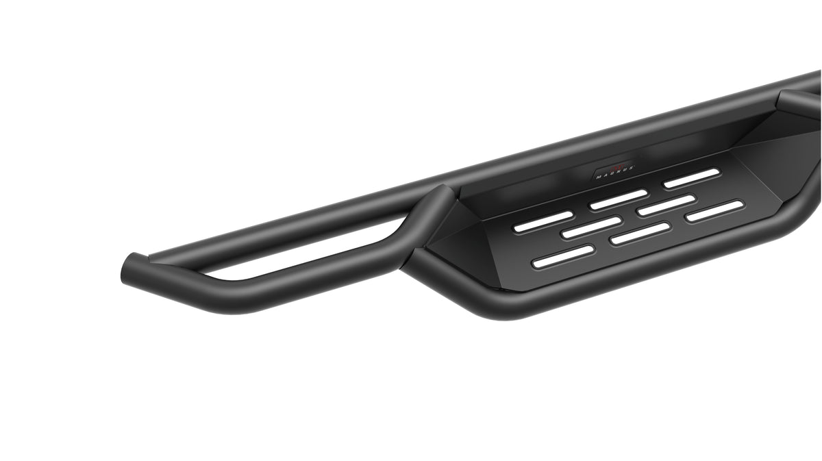 Carbon Steel Both Sides Nerf Bar 2007-2018 Chevy Silverado/ GMC Sierra 1500 Crew Cab\ 2007-2019 Chevy Silverado/ GMC Sierra 2500 HD/3500 HD Crew Cab\ (Incl. Diesel Models With DEF Tanks\ Not for 2007 Classic Model) WB03NJG1B