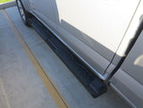 Carbon Steel + PE Step Area Both Sides Running Board-S Series 2015-2026 Chevy Colorado Crew Cab\ 2015-2026 GMC Canyon Crew Cab WB03SAI7B