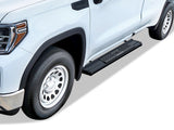 Carbon Steel + PE Step Area Both Sides Running Board-S Series Chevy Silverado 1500\Chevy Silverado 2500\Chevy Silverado 3500\GMC Sierra 1500\GMC Sierra 2500\GMC Sierra 3500 WB03SBI6B