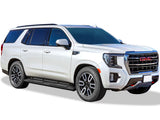 Carbon Steel + PE Step Area Both Sides Running Board-S Series 2021-2026 Chevy Tahoe\2021-2026 GMC Yukon (Excl. Yukon XL) WB03SCC1B