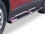Stainless Steel + PE Step Area Both Sides Running Board-S Series 2018-2023 Chevrolet Traverse WB03SCC3S