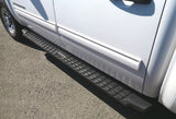 Carbon Steel + PE Step Area Both Sides Running Board-T Series 2007-2018 Chevy Silverado/ GMC Sierra 1500 Crew Cab\ 2007-2019 Chevy Silverado/ GMC Sierra 2500 HD/3500 HD Crew Cab\ (Incl. Diesel Models With DEF Tanks\ Not for 2007 Classic Model) WB03TJG1B
