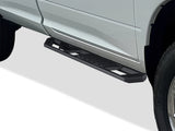 Carbon Steel Both Sides Running Board-A Series 2009-2018 Dodge Ram 1500 Regular Cab (Incl. 2019-2024 Ram 1500 Classic)\2010-2026 Ram 2500/3500/4500/5500 Regular Cab (Incl. Chassis Cab Diesel Models) WB04AAG8M
