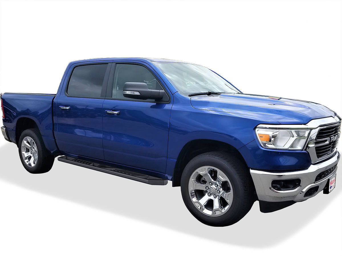 Carbon Steel Both Sides Running Board-A Series 2019-2026 Ram 1500 Crew Cab (Excl. 2019-2024 Ram 1500 Classic) WB04ABE8M