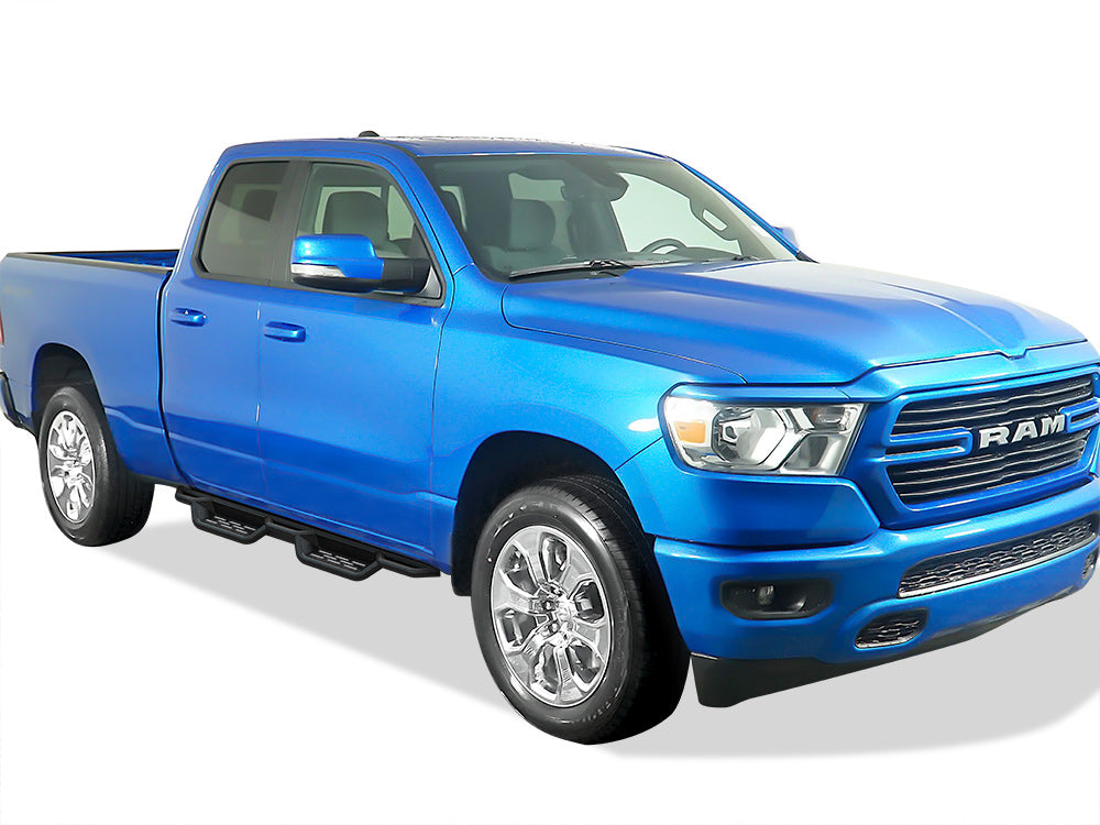 Carbon Steel Both Sides Nerf Bar 2019-2026 Ram 1500 Quad Cab (Excl. 2019-2024 Ram 1500 Classic) WB04NAE9B