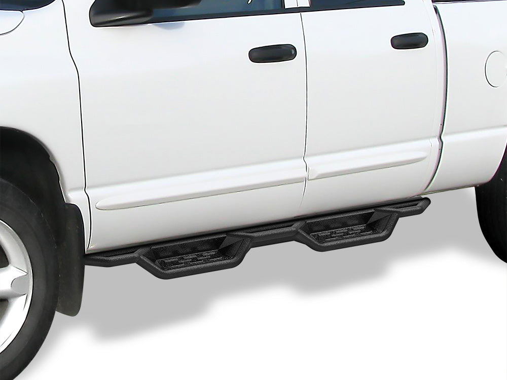 Carbon Steel Both Sides Nerf Bar 2002-2008 Dodge Ram 1500 Quad Cab\ 2003-2009 Dodge Ram 2500/3500 Quad Cab WB04NJJ2B