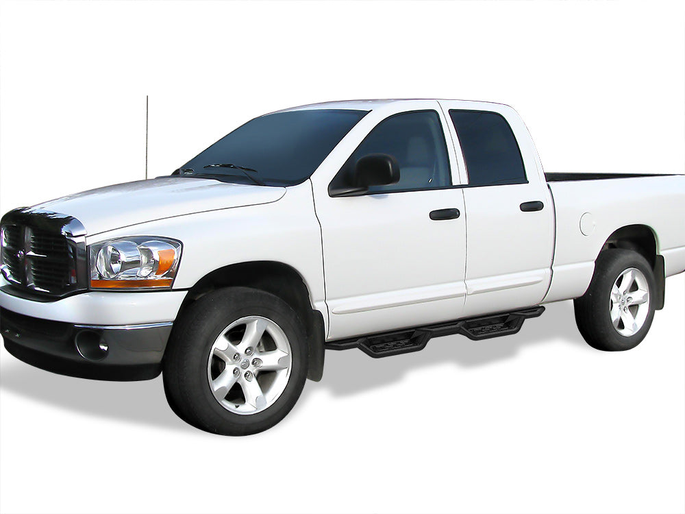 Carbon Steel Both Sides Nerf Bar 2002-2008 Dodge Ram 1500 Quad Cab\ 2003-2009 Dodge Ram 2500/3500 Quad Cab WB04NJJ2B