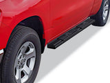 Carbon Steel + PE Step Area Both Sides Running Board-S Series 2019-2026 Ram 1500 Quad Cab (Excl. 2019-2024 Ram 1500 Classic) WB04SAE9B